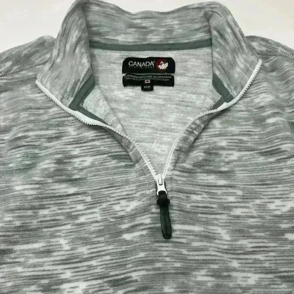 Men’s medium Fleece Sweatshirt Canada Weathergear Item# 6 W - Picture 3 of 10